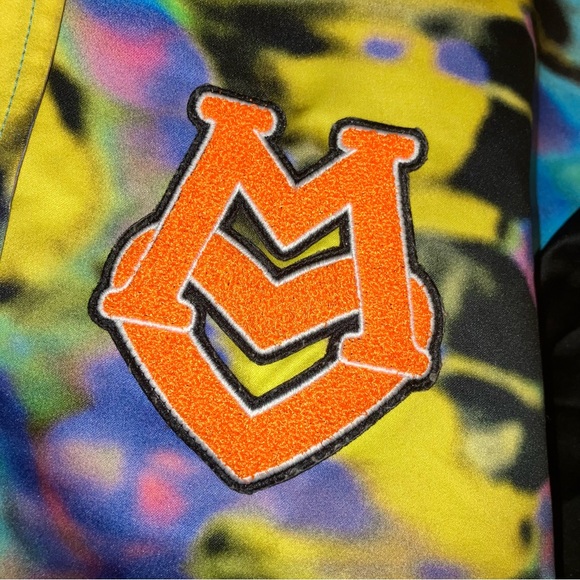 Love Moschino printed Acid Varsity Jacket Size 4/S - Picture 7 of 7